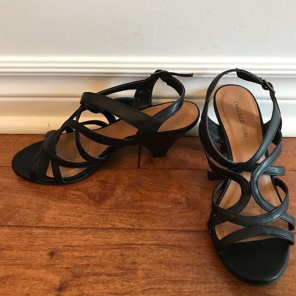 Black sandals Chelsee Girl